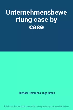 Couverture du produit · Unternehmensbewertung case by case