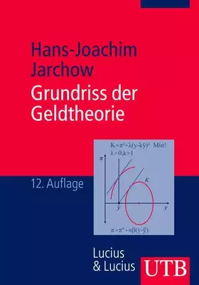 Couverture du produit · Grundriss der Geldtheorie