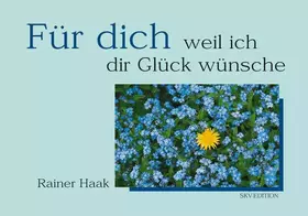 Couverture du produit · Für dich - weil ich dir Glück wünsche