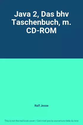 Couverture du produit · Java 2, Das bhv Taschenbuch, m. CD-ROM