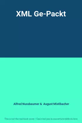 Couverture du produit · XML Ge-Packt