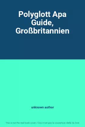Couverture du produit · Polyglott Apa Guide, Großbritannien