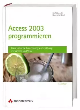 Couverture du produit · Access 2003 programmieren (Allgemein: Datenbanken)
