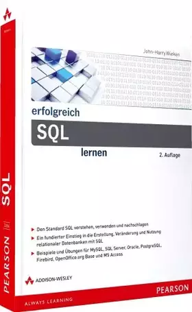 Couverture du produit · Erfolgreich SQL lernen (Erfolgreich mit )