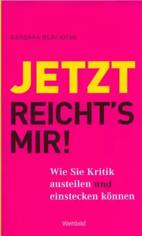Couverture du produit · Jetzt reicht's mir!