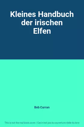 Couverture du produit · Kleines Handbuch der irischen Elfen