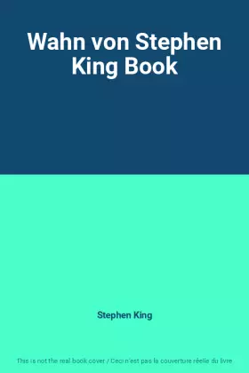 Couverture du produit · Wahn von Stephen King Book