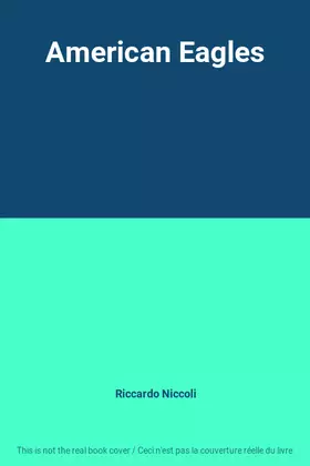 Couverture du produit · American Eagles
