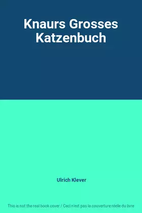 Couverture du produit · Knaurs Grosses Katzenbuch