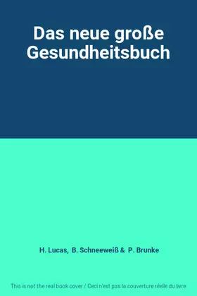 Couverture du produit · Das neue große Gesundheitsbuch