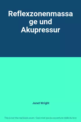 Couverture du produit · Reflexzonenmassage und Akupressur