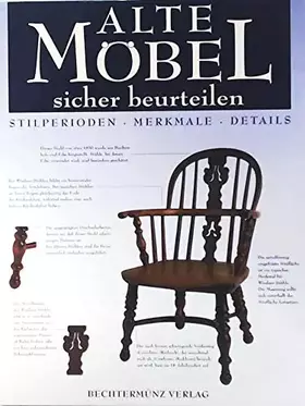 Couverture du produit · Alte Möbel sicher beurteilen