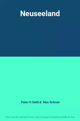 Couverture du produit · Neuseeland