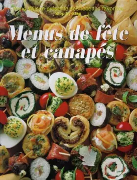 Couverture du produit · Menus de fête et canapés