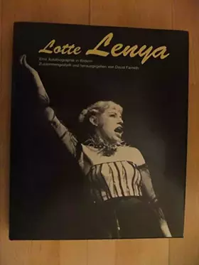 Couverture du produit · Lotte Lenya, Eine Autobiographie in Bildern