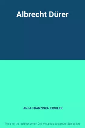 Couverture du produit · Albrecht Dürer