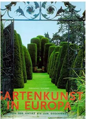Couverture du produit · Gartenkunst in Europa