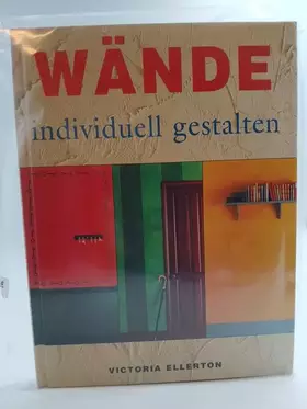 Couverture du produit · WÄNDE individuell gestalten