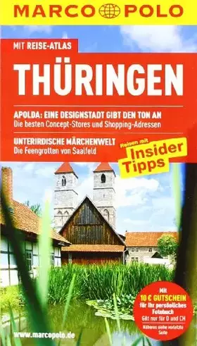 Couverture du produit · MARCO POLO Reiseführer Thüringen