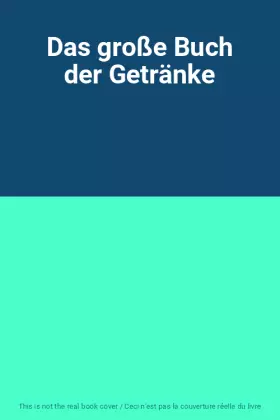 Couverture du produit · Das große Buch der Getränke