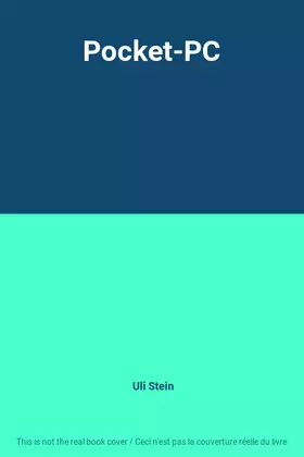 Couverture du produit · Pocket-PC