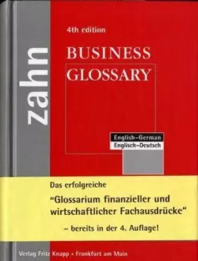 Couverture du produit · Business Glossary