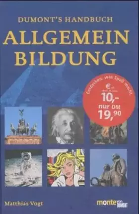 Couverture du produit · DuMonts Handbuch Allgemeinbildung