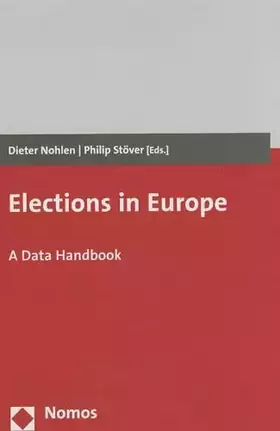 Couverture du produit · Elections in Europe: A Data Handbook