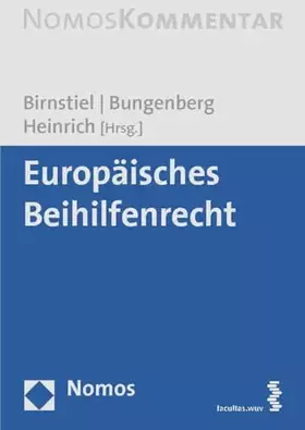 Couverture du produit · Europäisches Beihilfenrecht