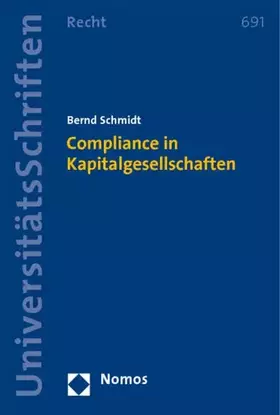Couverture du produit · Compliance in Kapitalgesellschaften