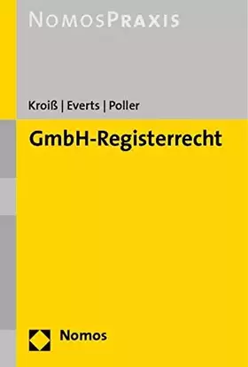Couverture du produit · GmbH-Registerrecht
