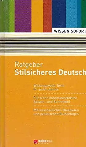 Couverture du produit · Ratgeber Stilsicheres Deutsch