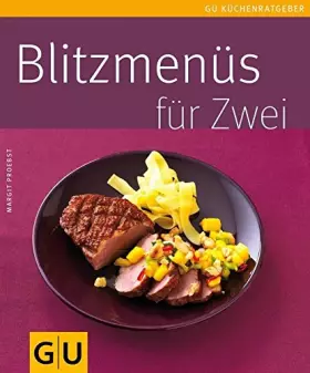 Couverture du produit · Blitzmenüs für zwei