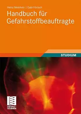 Couverture du produit · Handbuch für Gefahrstoffbeauftragte