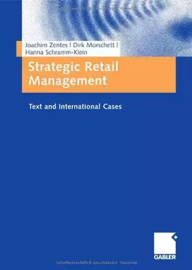 Couverture du produit · Strategic Retail Management