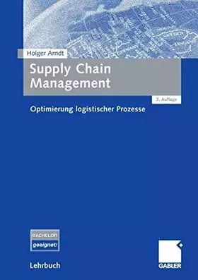Couverture du produit · Supply Chain Management: Optimierung logistischer Prozesse