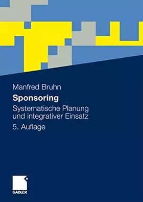 Couverture du produit · Sponsoring: Systematische Planung und integrativer Einsatz