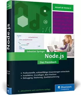 Couverture du produit · Node.js: Das umfassende Handbuch. Serverseitige Webapplikationen mit JavaScript entwickeln