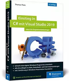 Couverture du produit · Einstieg in C mit Visual Studio 2019: Ideal für Programmieranfänger