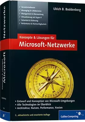 Couverture du produit · Konzepte und Lösungen für Microsoft-Netzwerke.Server 2008, .NET, Active Directory, SharePoint, Exchange, Hyper-V, SQL Server, Sy