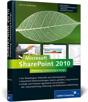 Couverture du produit · Microsoft SharePoint 2010: Publishing, Customizing & Design (Galileo Computing)