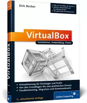 Couverture du produit · VirtualBox: Installation, Anwendung, Praxis (Galileo Computing)