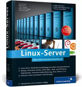 Couverture du produit · Linux-Server: Das Administrationshandbuch (Galileo Computing)