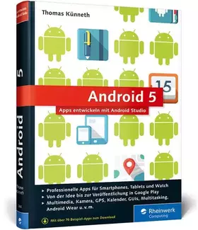 Couverture du produit · Android 5: Apps entwickeln mit Android Studio