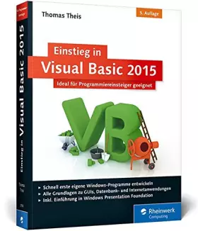 Couverture du produit · Einstieg in Visual Basic 2015: Ideal für Programmieranfänger geeignet