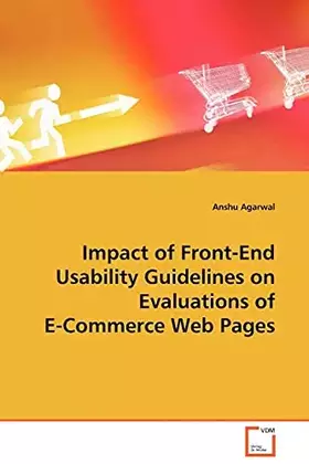 Couverture du produit · Impact of Front-End Usability Guidelines on Evaluations of E-Commerce Web Pages