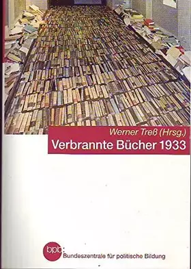 Couverture du produit · Verbrannte Bücher 1933