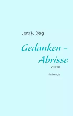 Couverture du produit · Gedanken - Abrisse