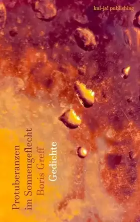 Couverture du produit · Protuberanzen im Sonnengeflecht