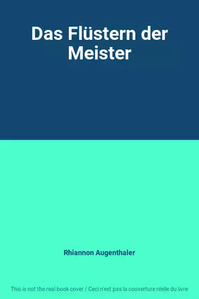 Couverture du produit · Das Flüstern der Meister